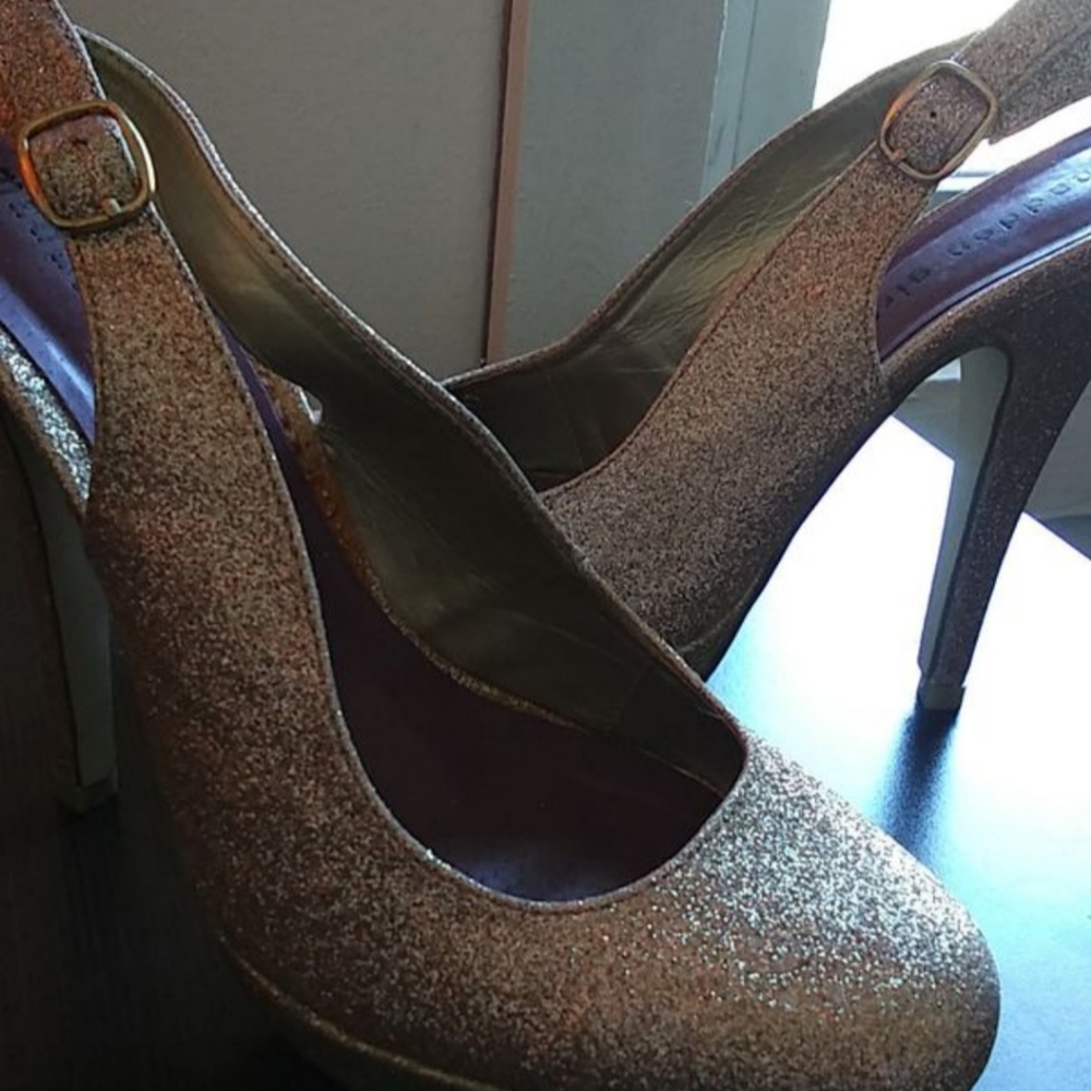 Sparkly heels
